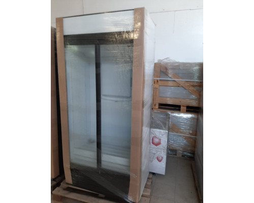 Холодильник купе со стеклянной дверью б/у