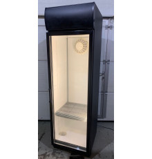 Холодильный шкаф S-76 однодверный черный